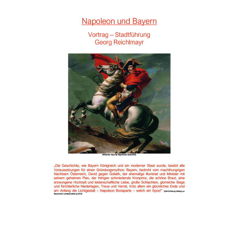 NAPOLEON UND BAYERN