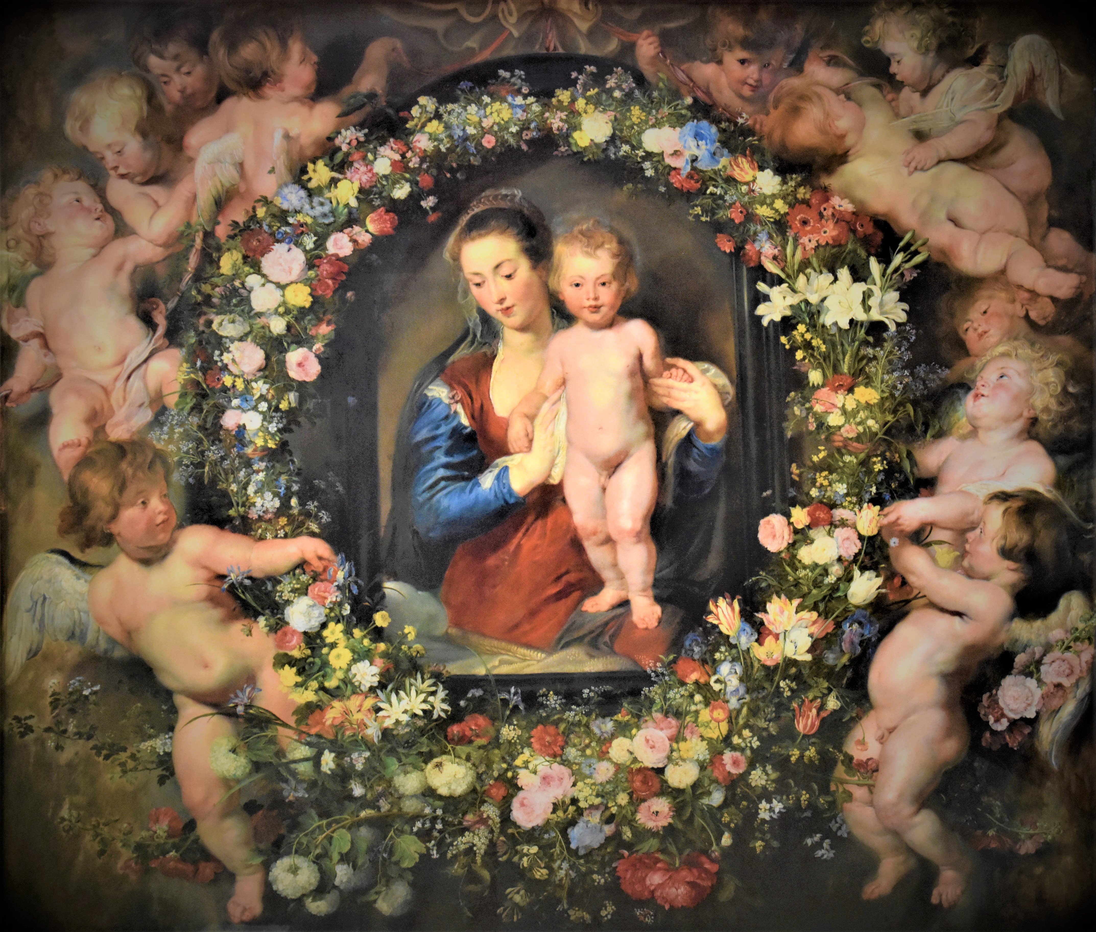 Die Jungfrau und das Kind -Weihnachtsbilder in der Alten Pinakothek