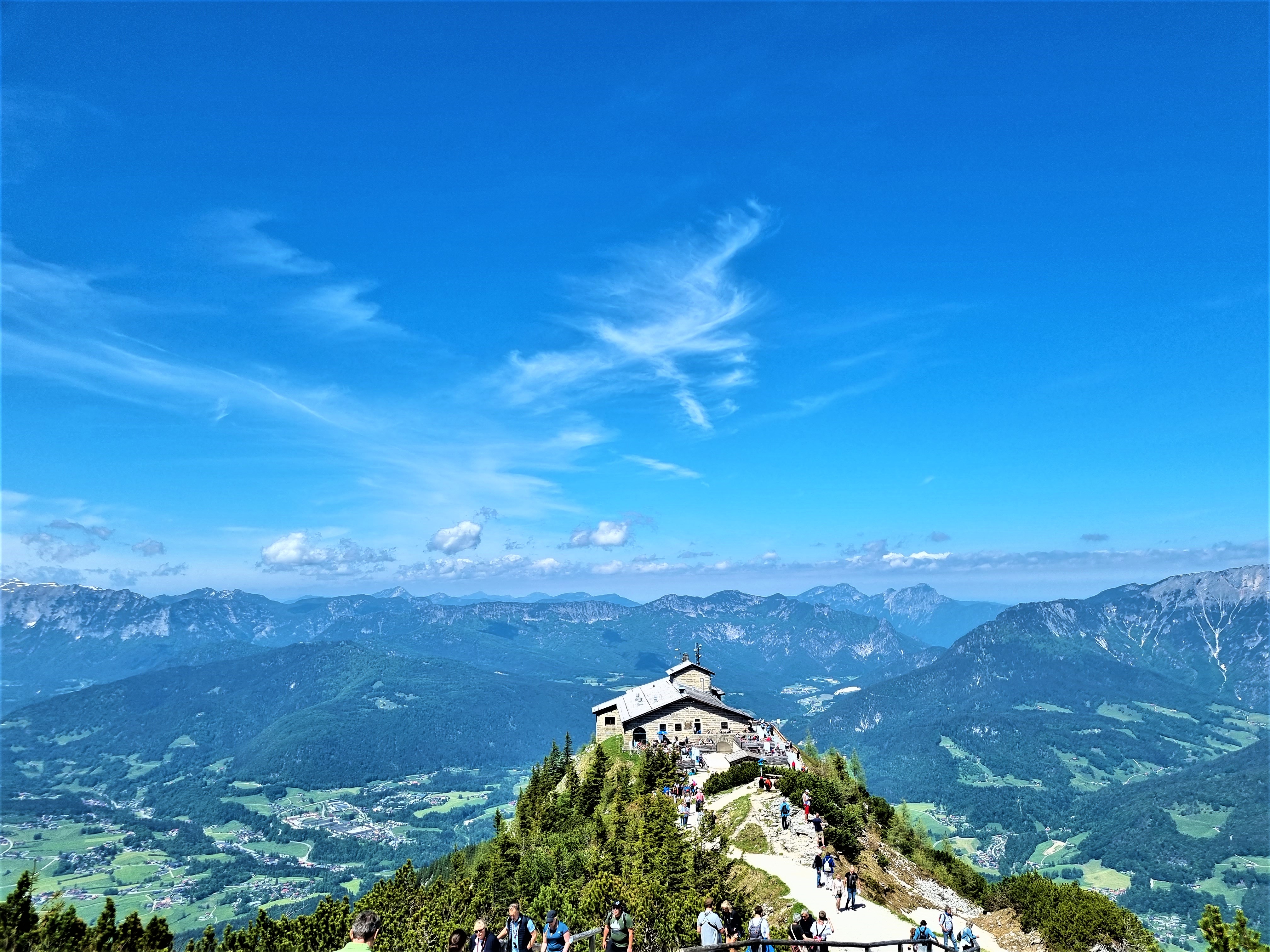 Große Aussicht: Das Kehlsteinhaus am Obersalzberg und Berchtesgaden